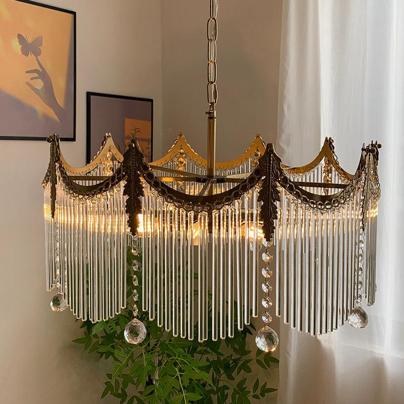 Vacarro Bohemian Tiered Chandelier — Ceiling Fixture