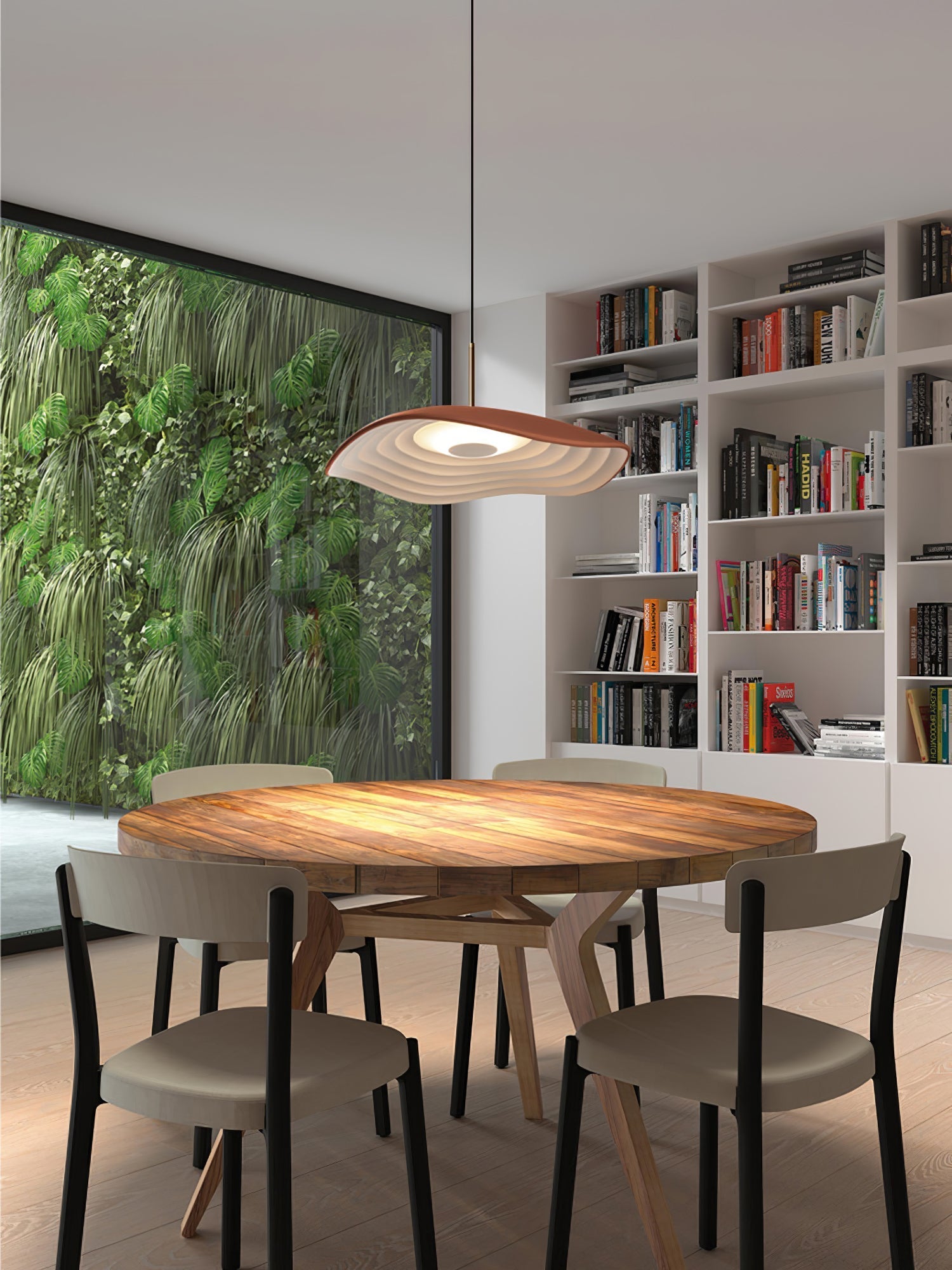Valentina Pendant Lamp — Curved Ceiling Light