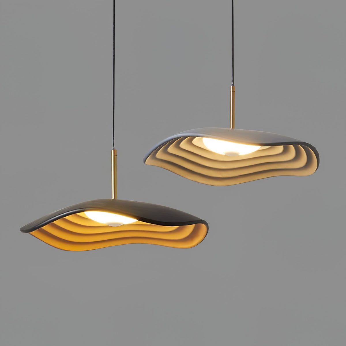 Valentina Pendant Lamp — Curved Ceiling Light