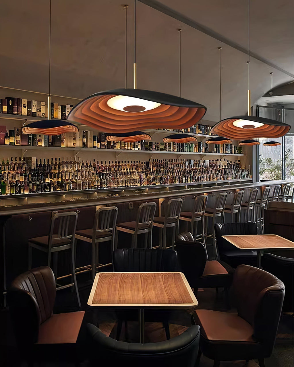 Valentina Pendant Lamp — Curved Ceiling Light