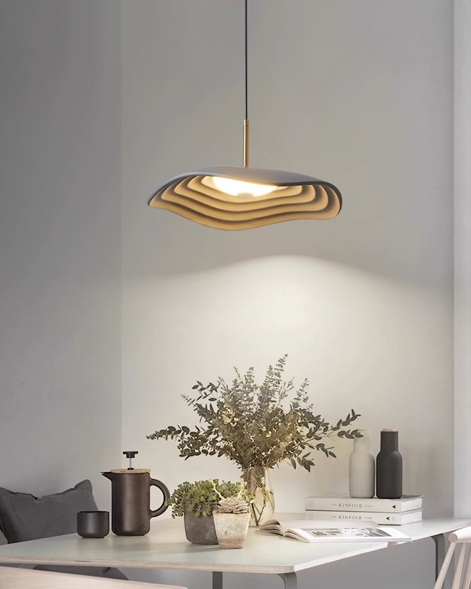 Valentina Pendant Lamp — Curved Ceiling Light