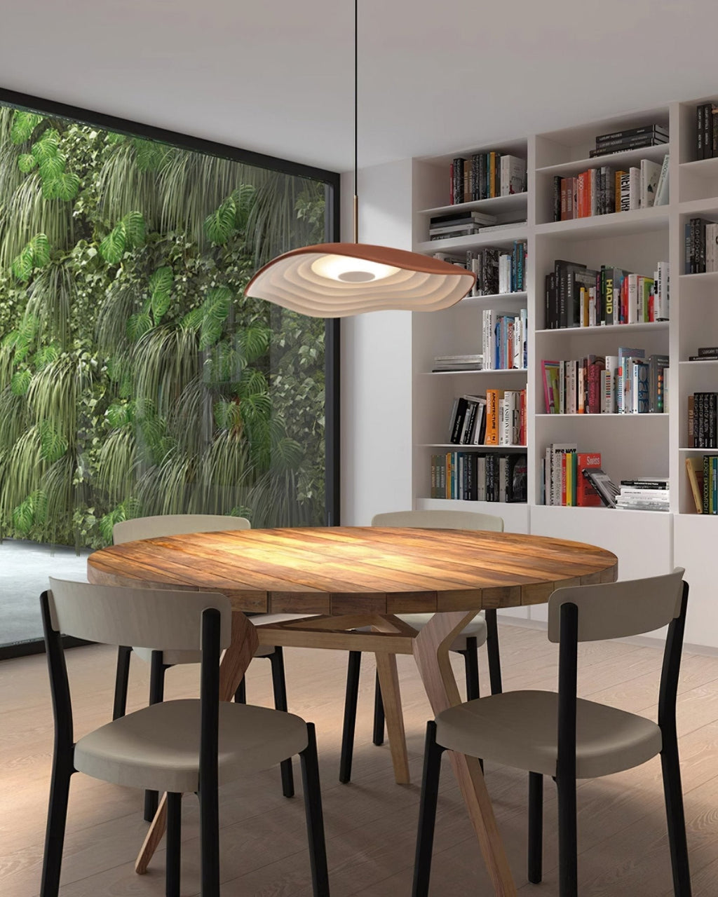 Valentina Pendant Lamp — Curved Ceiling Light
