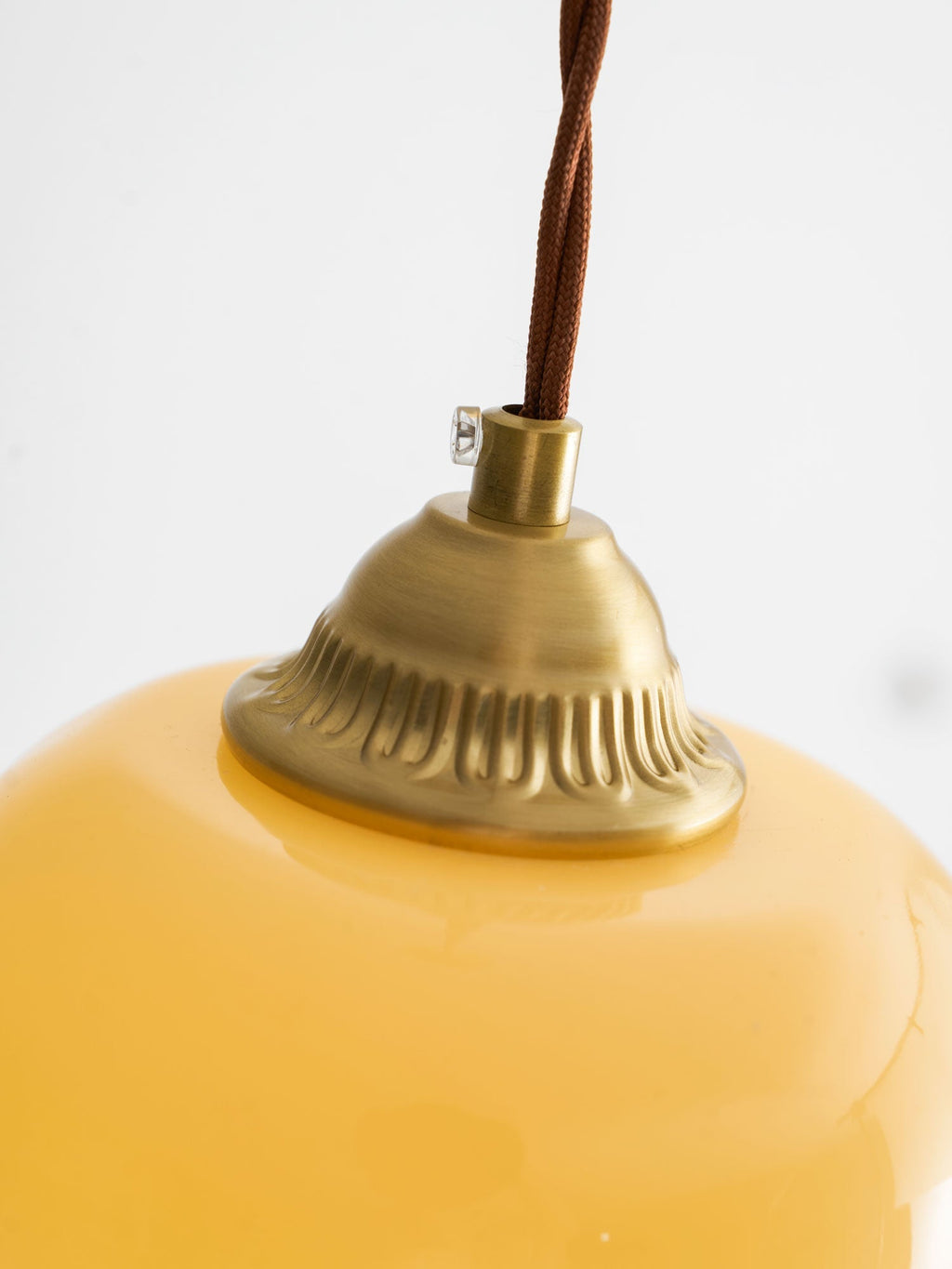 Valley Flower Pendant Lamp — Sculptural Bell-Shaped Shade