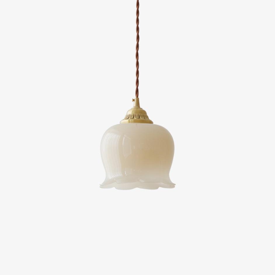 Valley Flower Pendant Lamp — Sculptural Bell-Shaped Shade