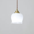 Valley Flower Pendant Lamp — Sculptural Bell-Shaped Shade
