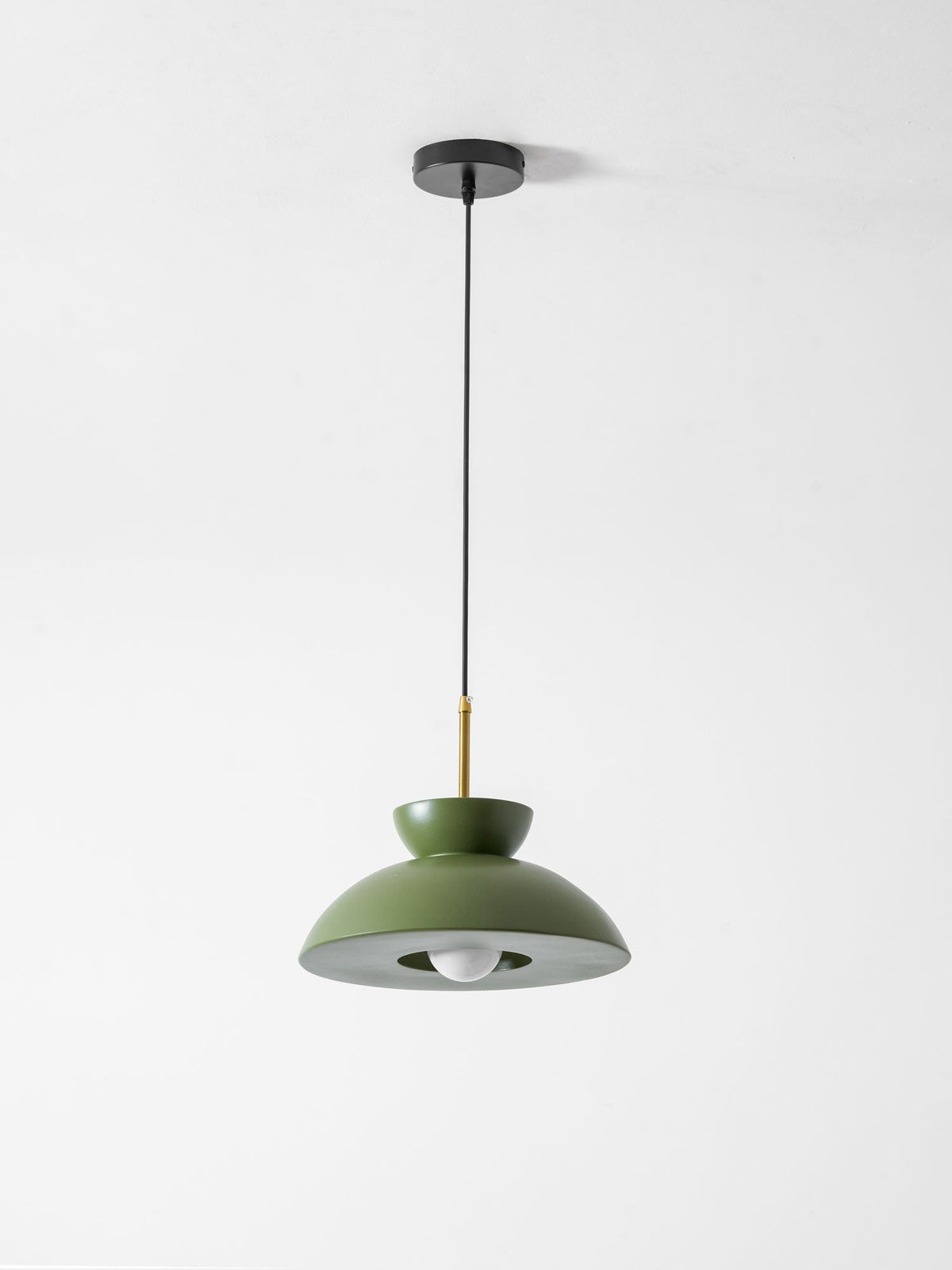 Závěsná lampa Veepee — obrácený sochařský design