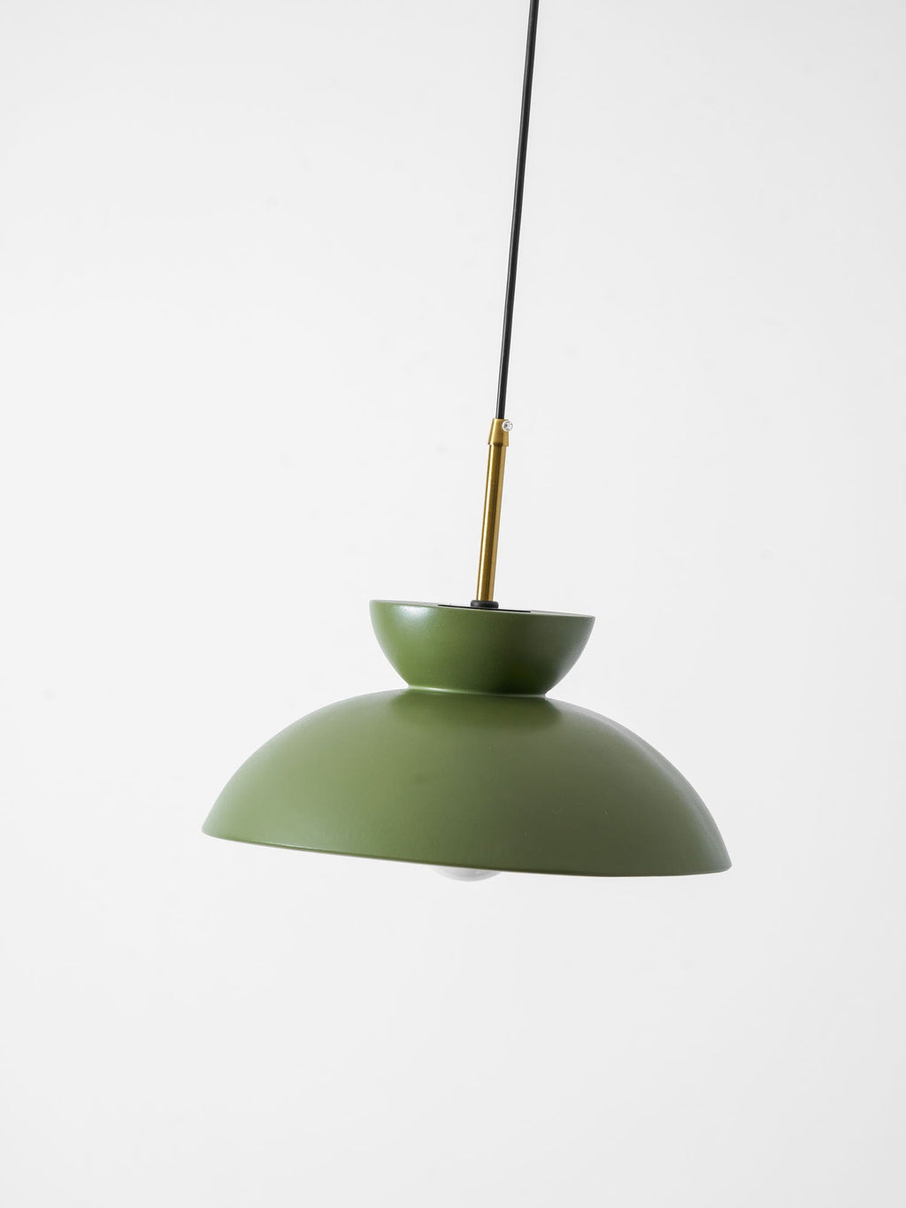 Závěsná lampa Veepee — obrácený sochařský design