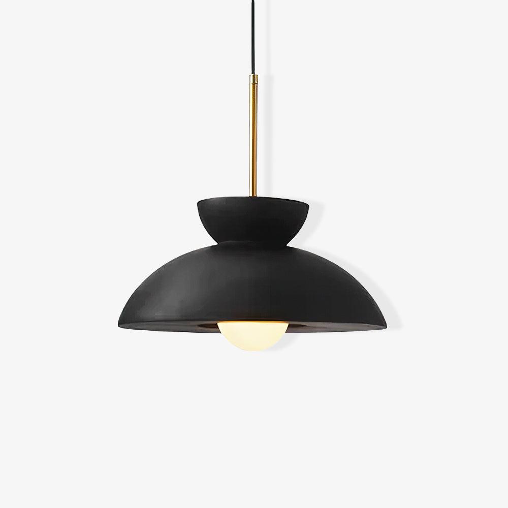 Závěsná lampa Veepee — obrácený sochařský design