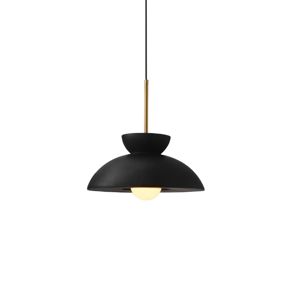 Závěsná lampa Veepee — obrácený sochařský design