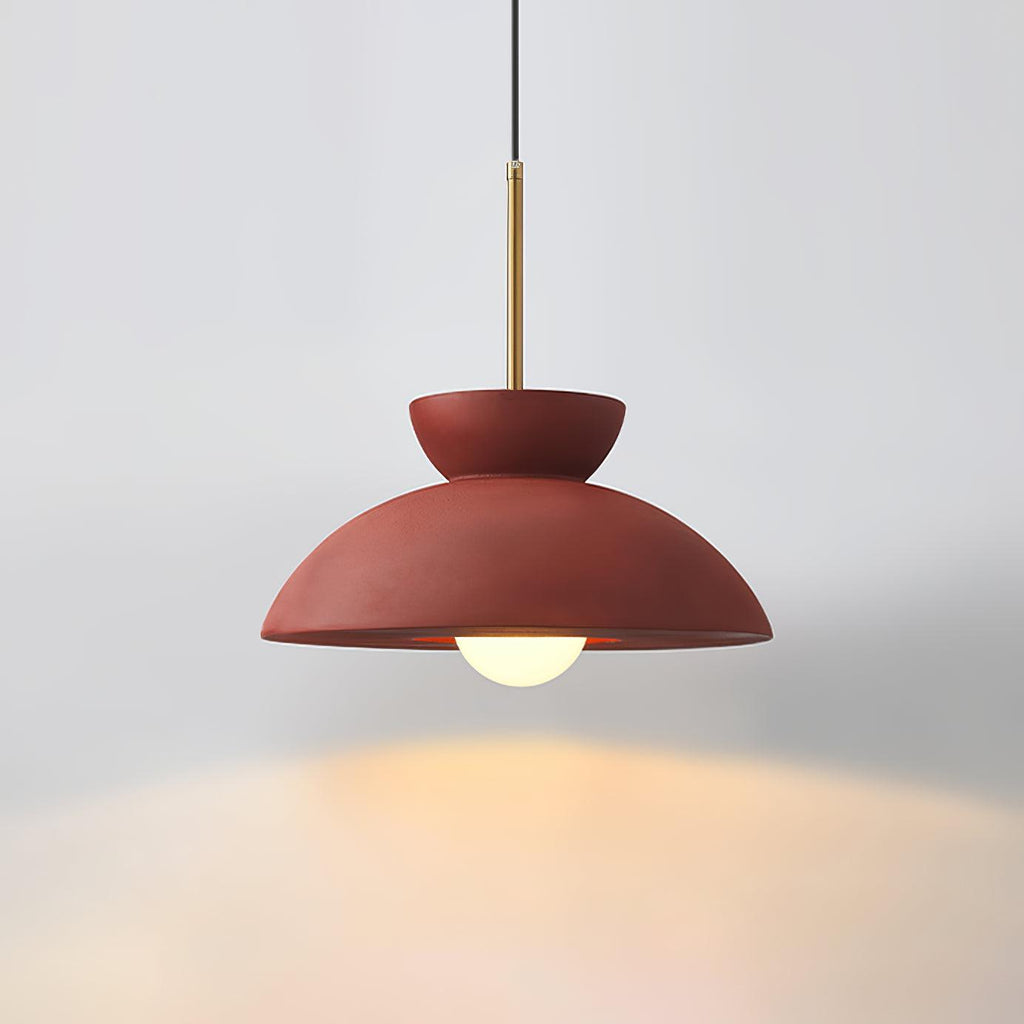 Závěsná lampa Veepee — obrácený sochařský design