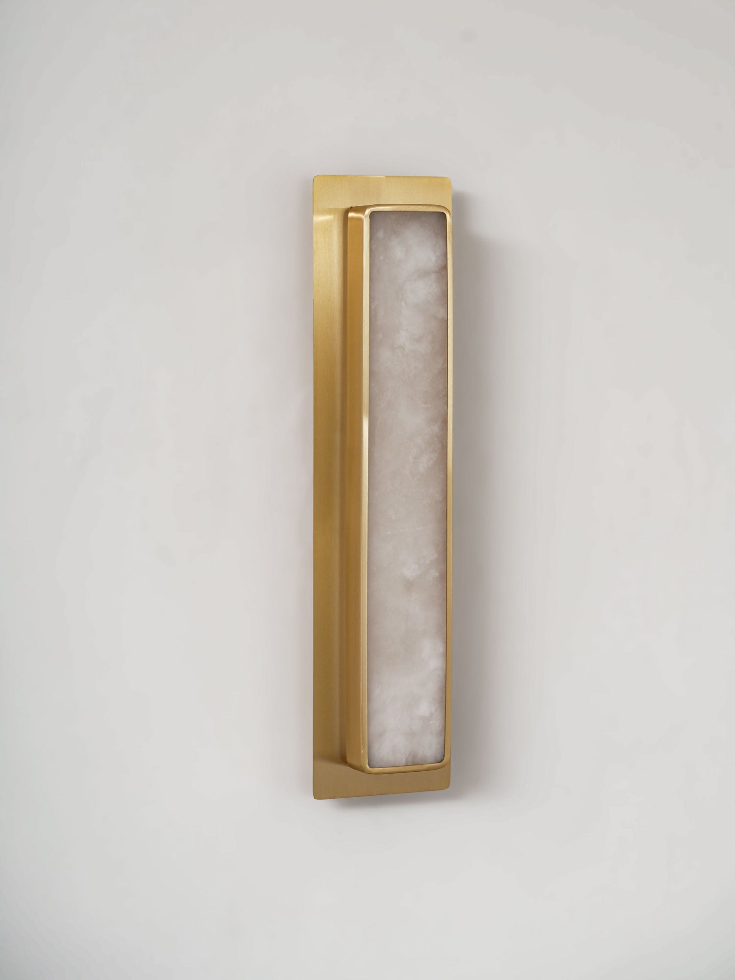 Velmora Alabaster Wall Light — Rounded Edges