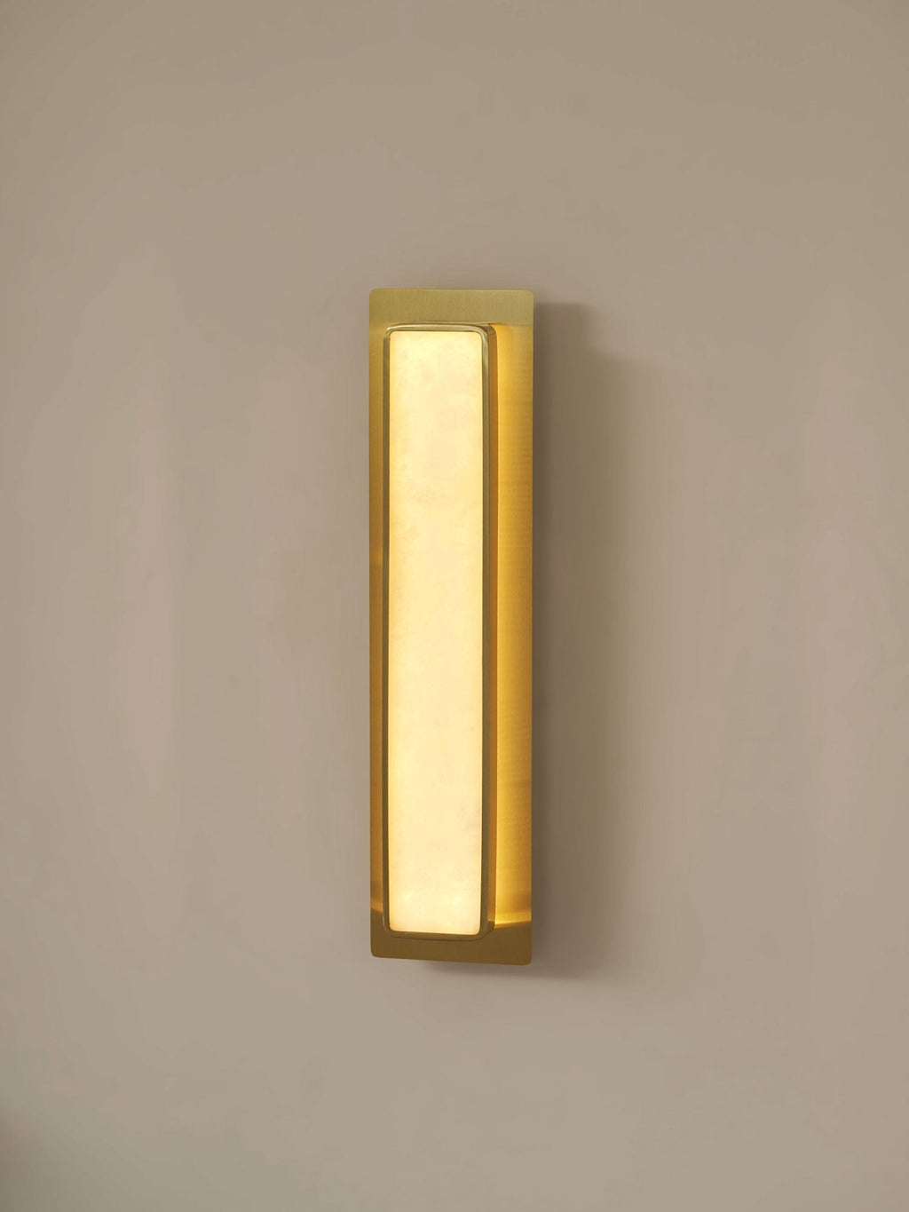 Velmora Alabaster Wall Light — Rounded Edges