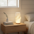 Velo LED Bordlampe med Skulpturell Form og Varmt Lys