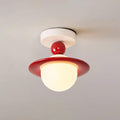 Plafoniera Pivoro da 7.8″ rossa e bianca - Dimmerabile