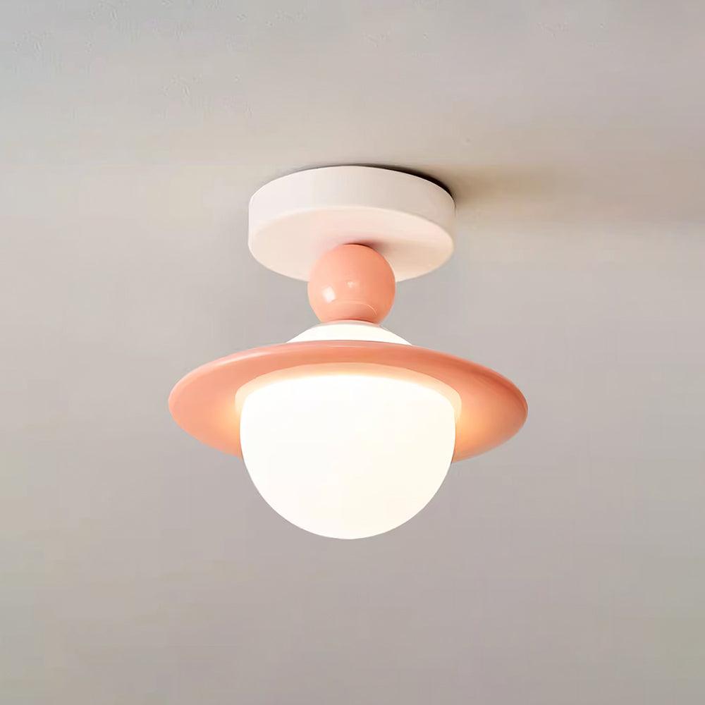 Plafoniera Pivoro da 7.8″ rossa e bianca - Dimmerabile