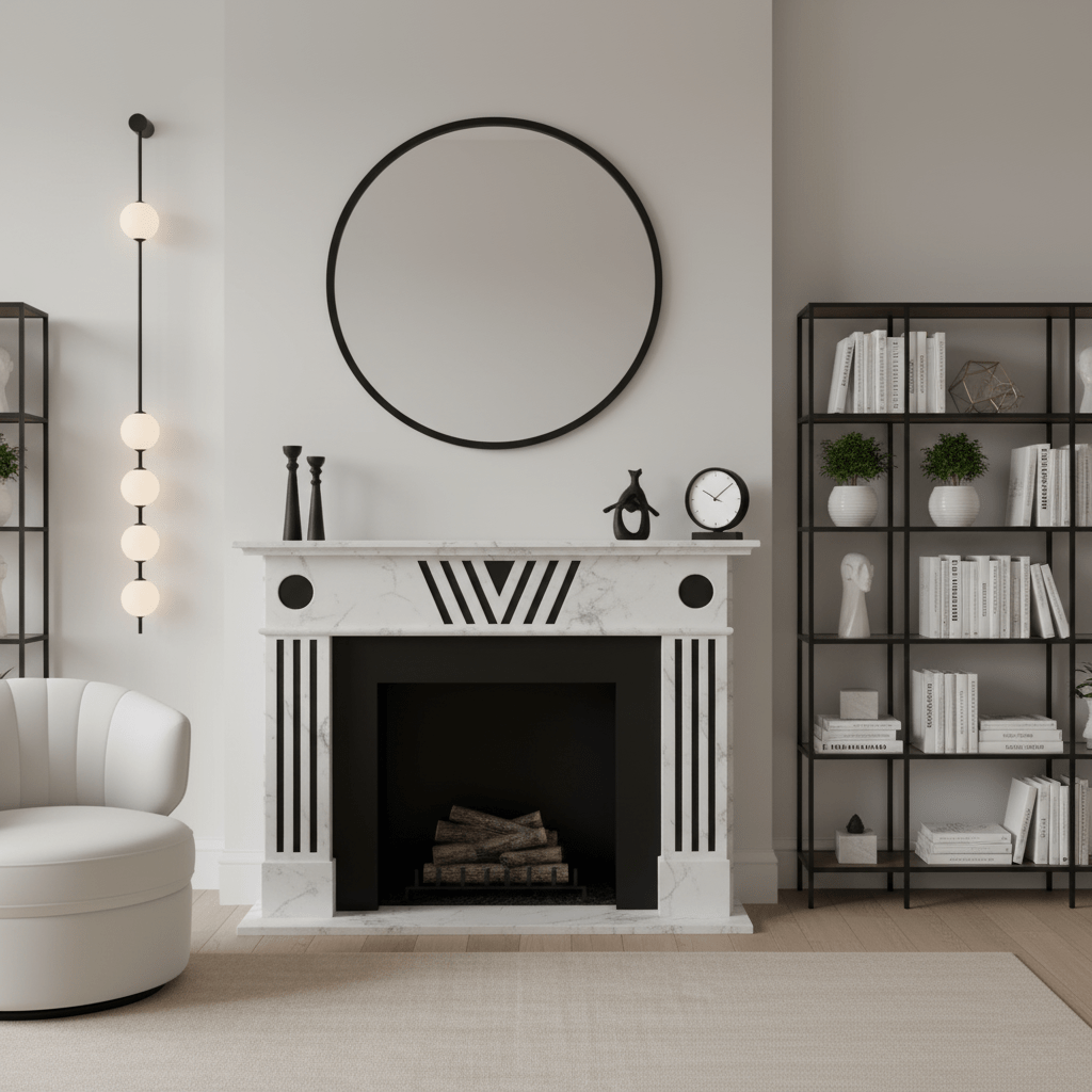Vertical Balls Wall Lamp — Linear Sphere Chain