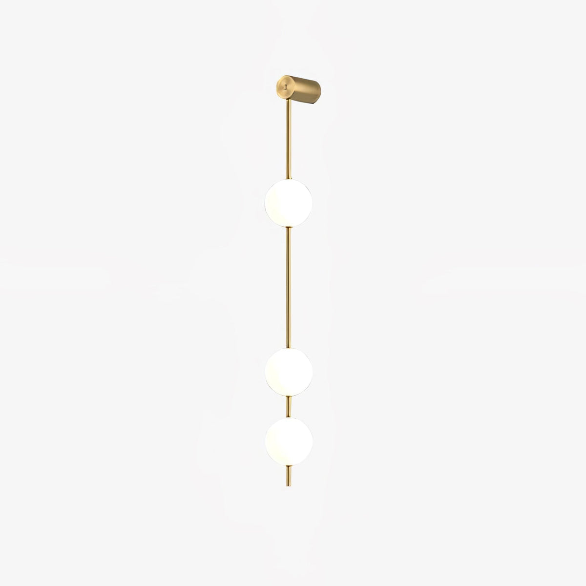Vertical Balls Wall Lamp — Linear Sphere Chain
