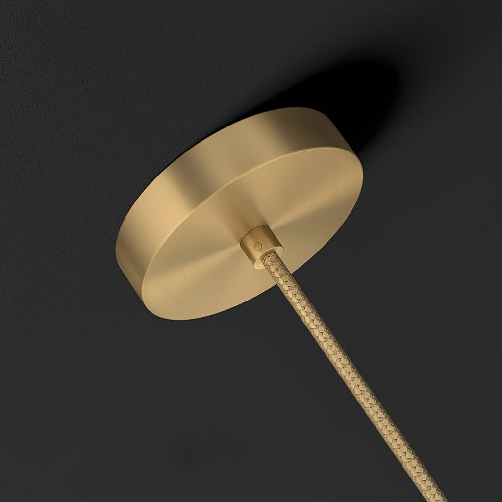 Vertical Globe Pendant Lamp — Stacked Sphere Design, Integrated Illumination, Ceiling Suspension