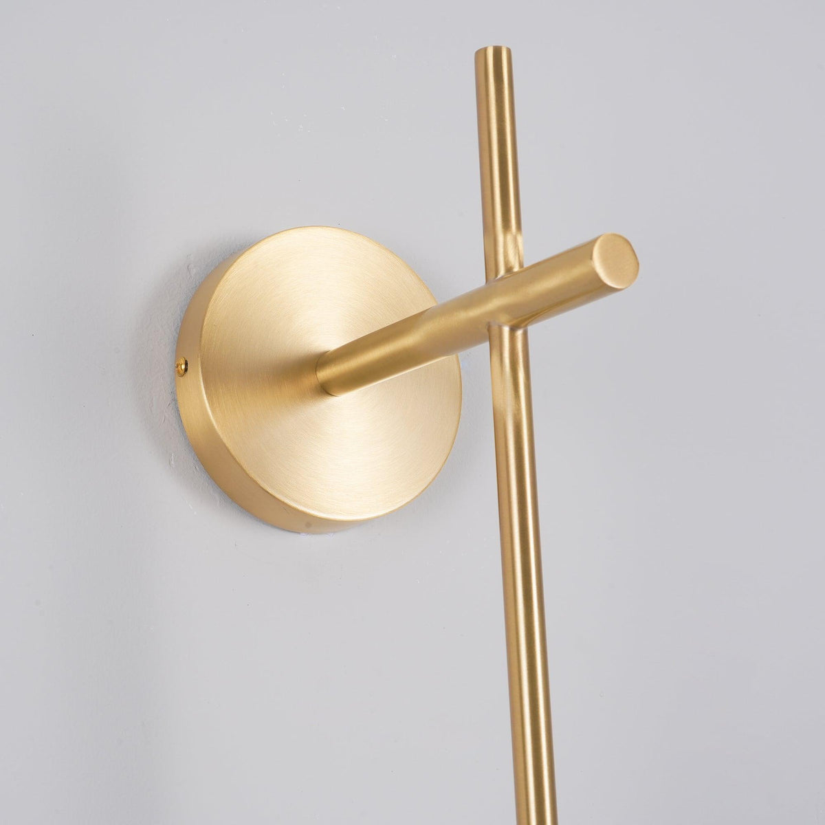 Vertical Globe Wall Sconce Matte White
