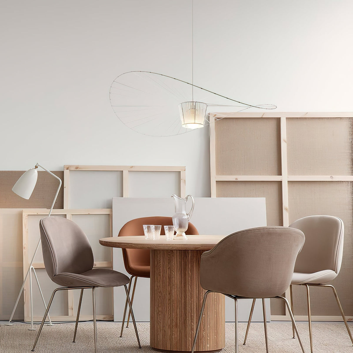 Vertigo 120 cm moderne Pendelleuchte — E26-E27-Standardfassung