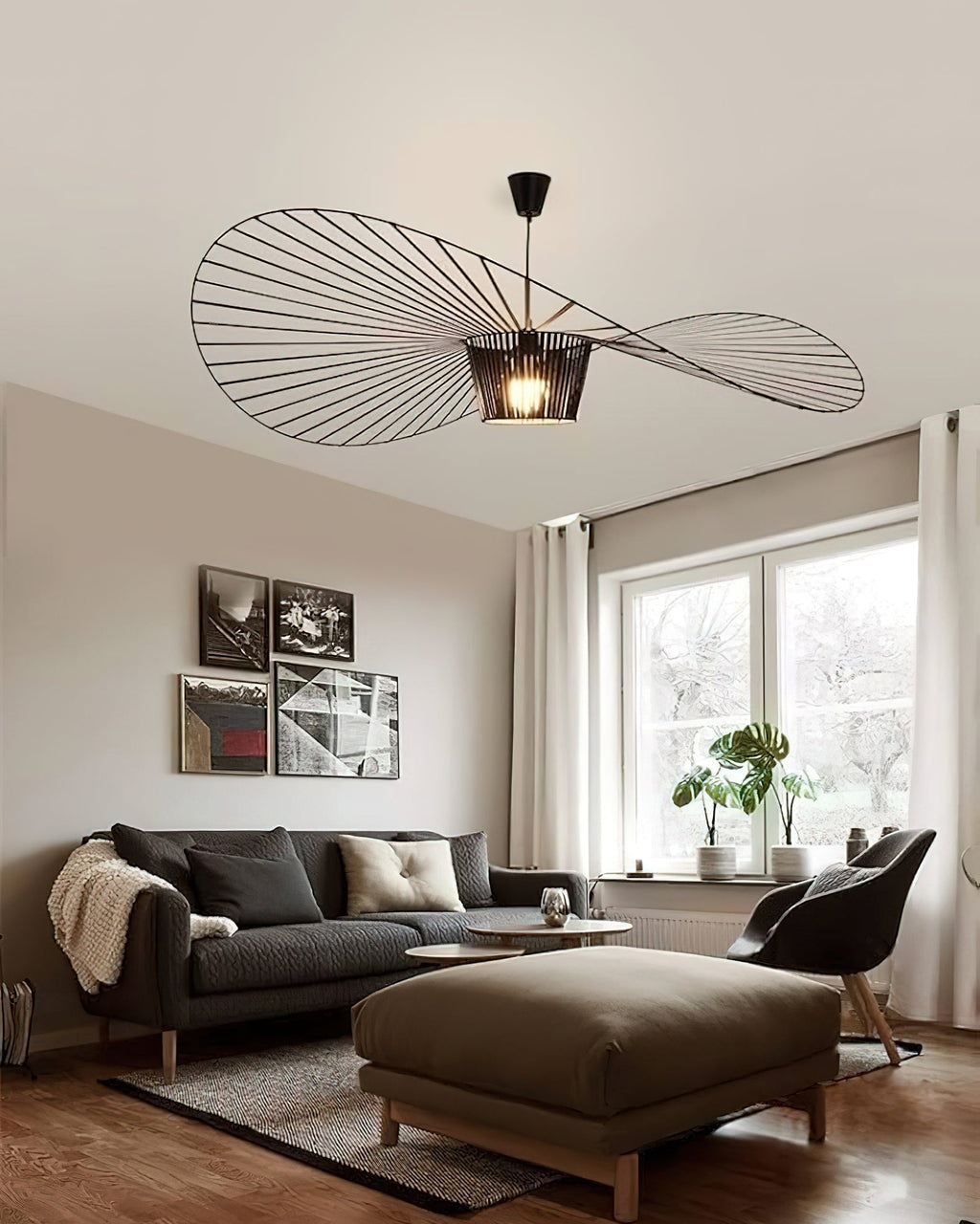 Vertigo 120 cm moderne Pendelleuchte — E26-E27-Standardfassung