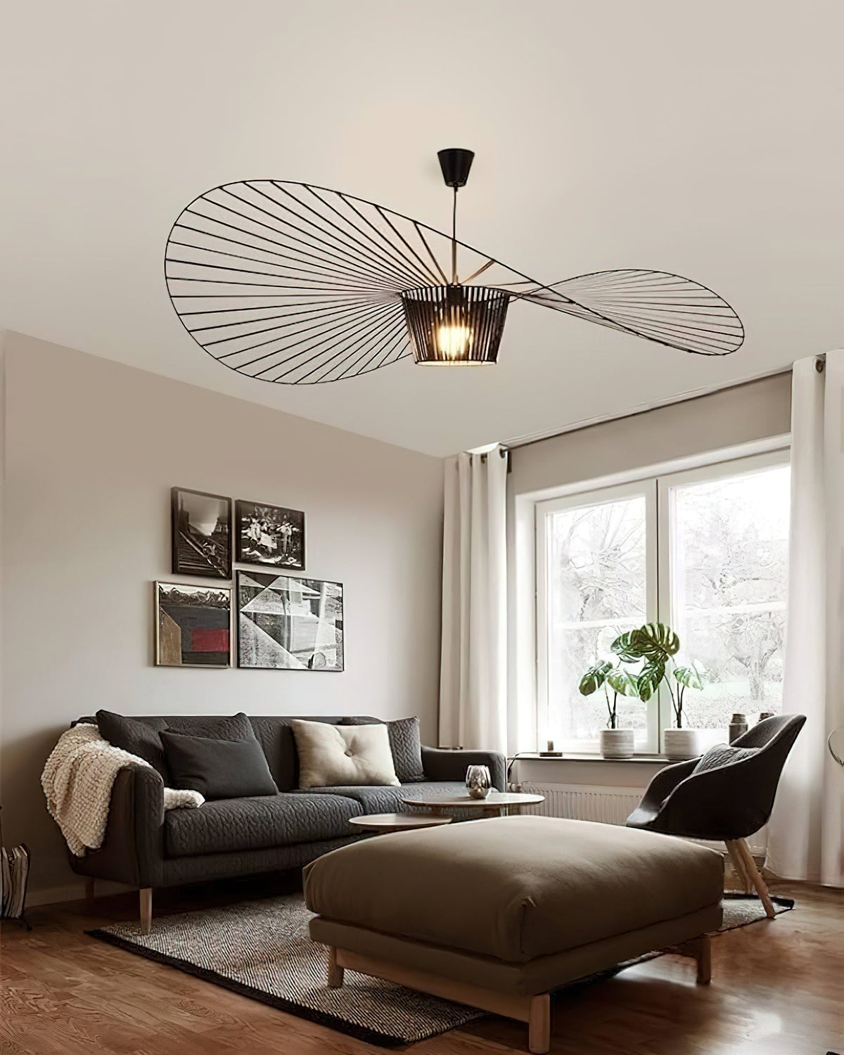 Vertigo 120 cm moderne Pendelleuchte — E26-E27-Standardfassung