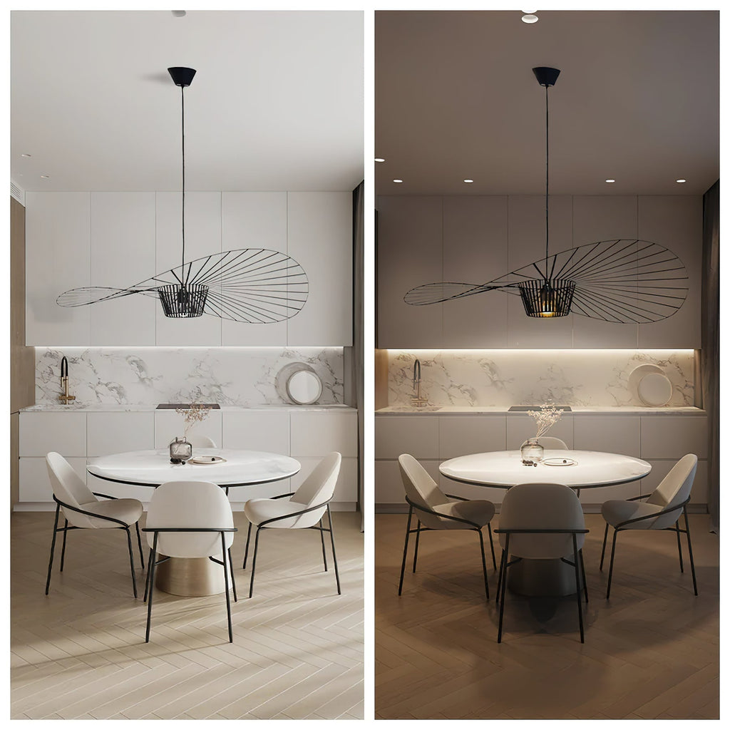 Vertigo 120 cm moderne Pendelleuchte — E26-E27-Standardfassung