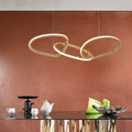 Veslira Flytende Ovalt LED Lysekrone Moderne Elegant Belysning