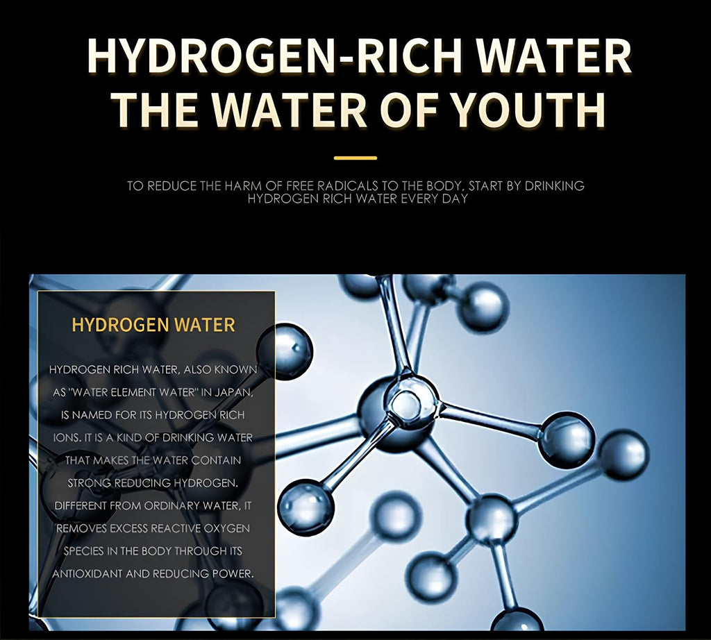 A 8. generációs 5000ppb SPE PEM magas koncentrációjú hidrogénionizáló vízpalack