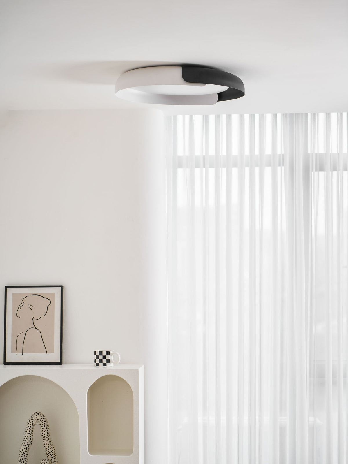 Vikaey Round Ceiling Light — Soft Even Glow