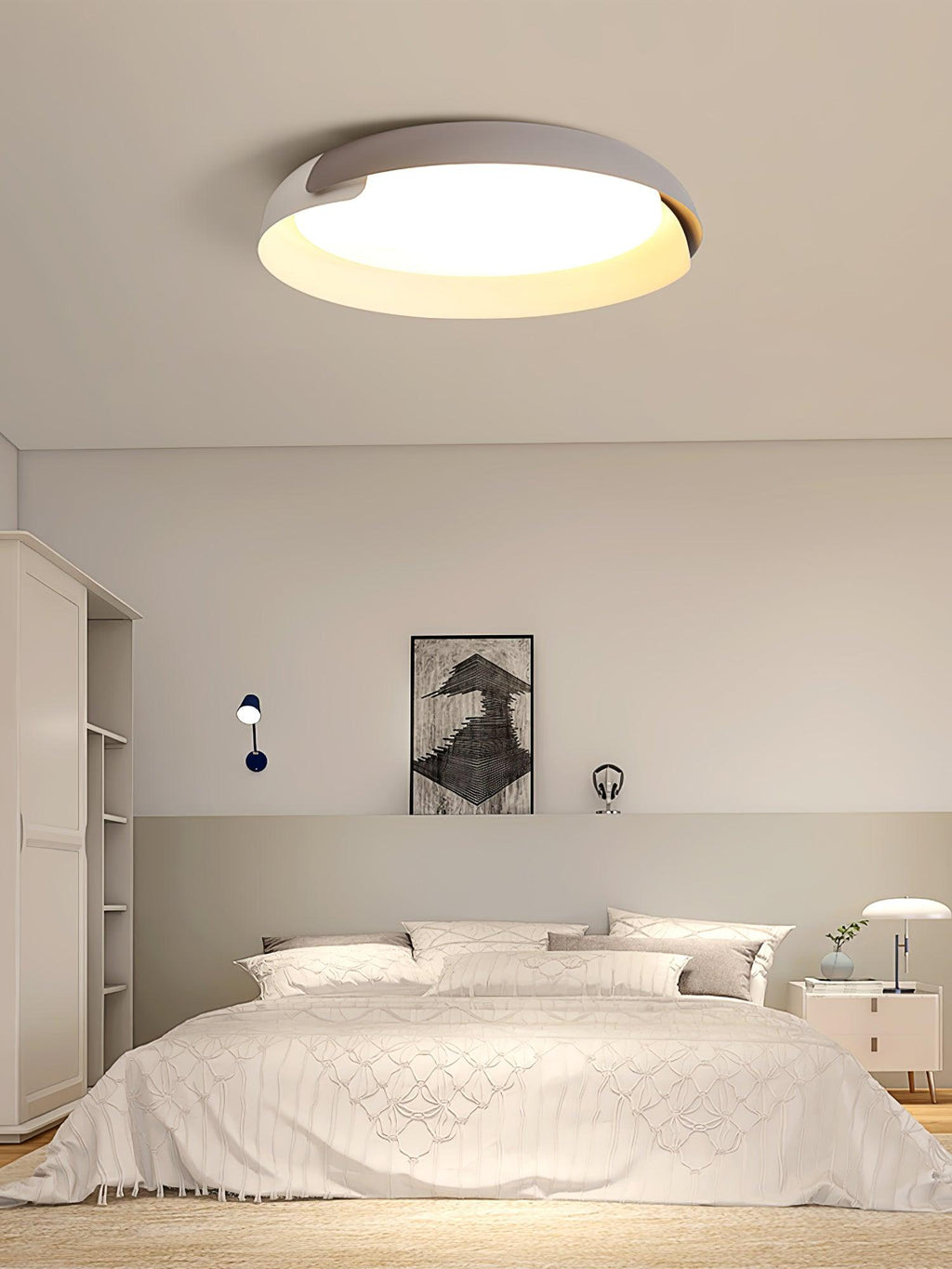 Vikaey Round Ceiling Light — Soft Even Glow
