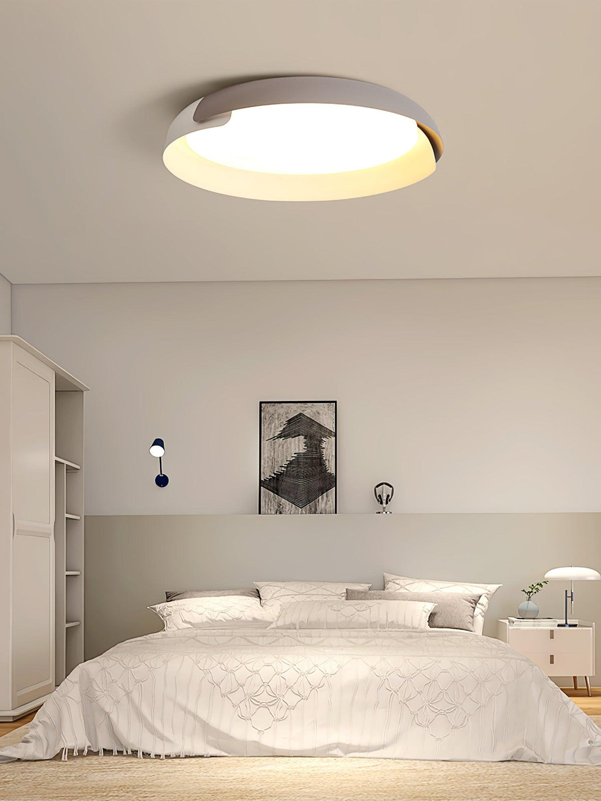 Vikaey Round Ceiling Light — Soft Even Glow