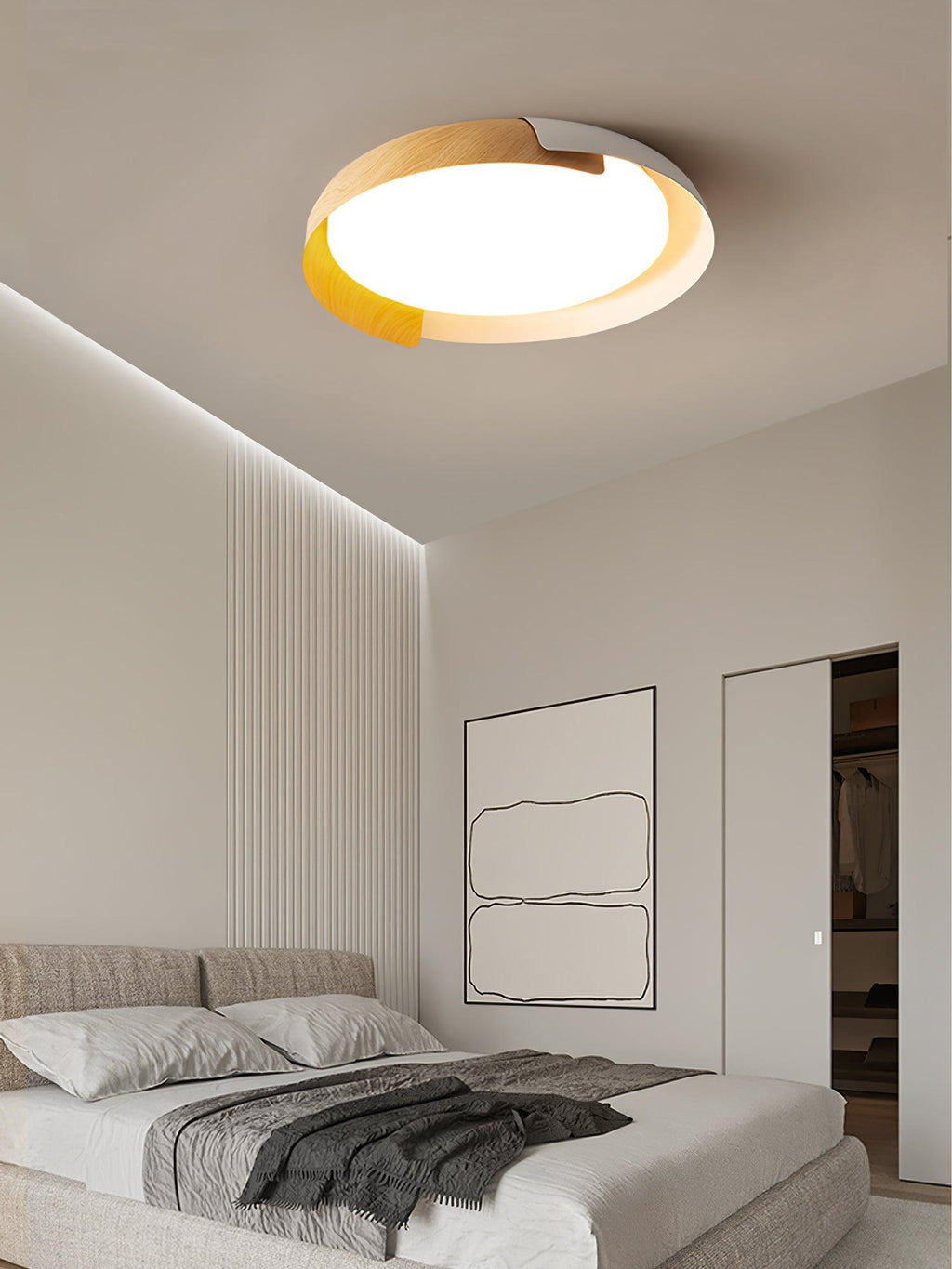 Vikaey Round Ceiling Light — Soft Even Glow