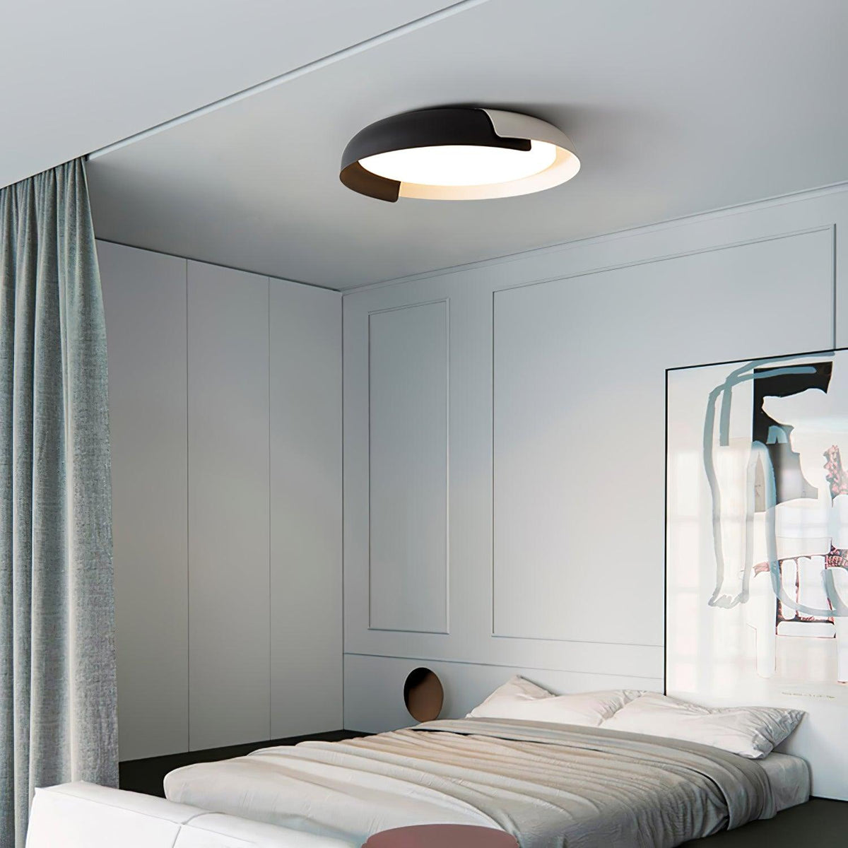 Vikaey Round Ceiling Light — Soft Even Glow