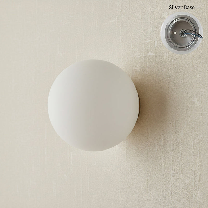 Moderní minimalistická skleněná nástěnná lampa Vimala — čistý design na stěnu