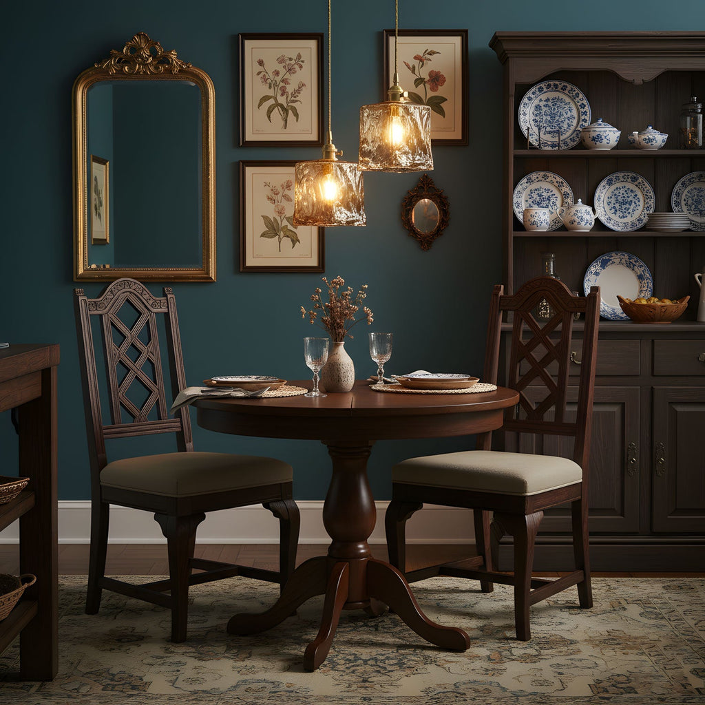 Lampada a sospensione da soffitto in vetro marrone vintage