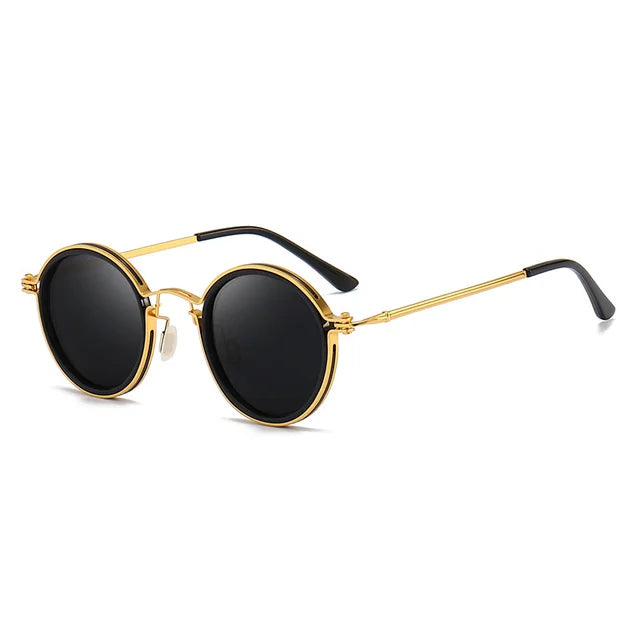 Ricco Milano Retro Round Sunglasses