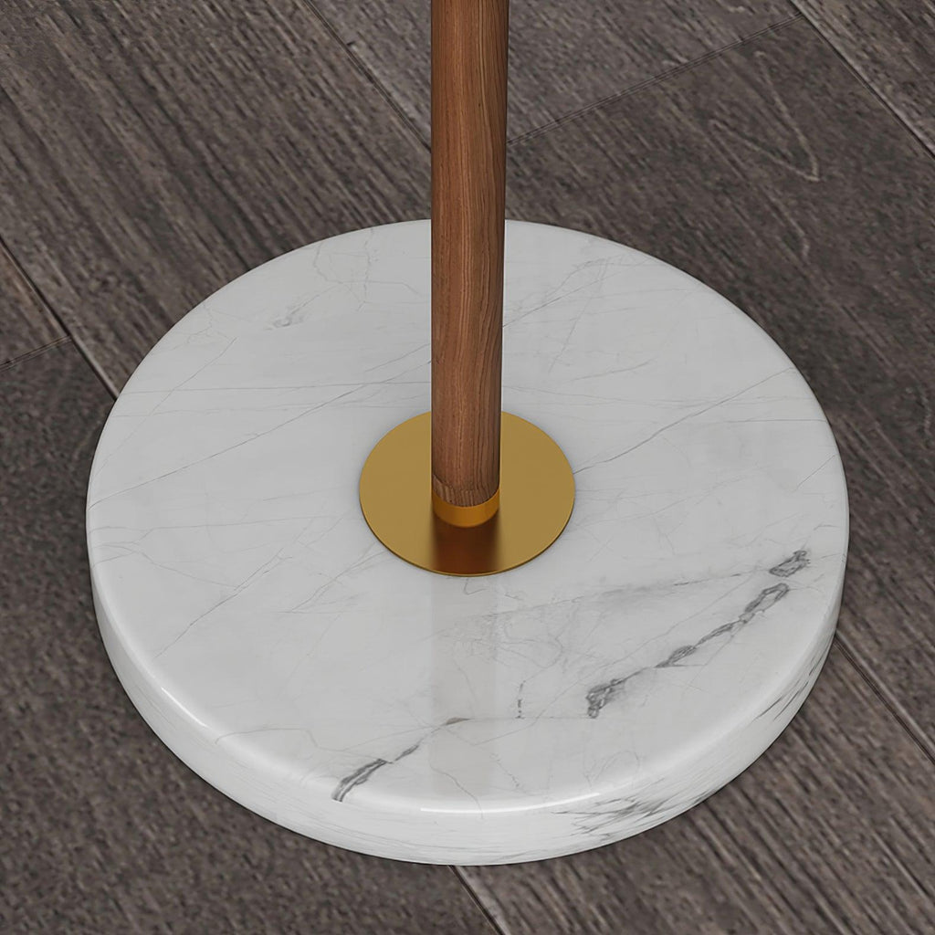 Classic Vintage Pleated Floor Standing Lamp