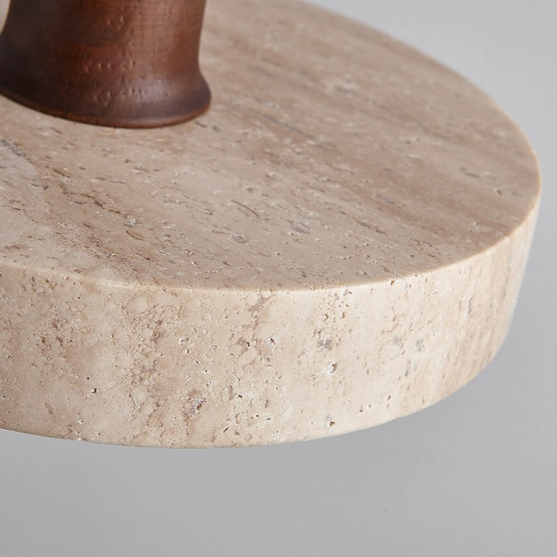 Kiri Sora steinpendel med valnøtt og E27 LED