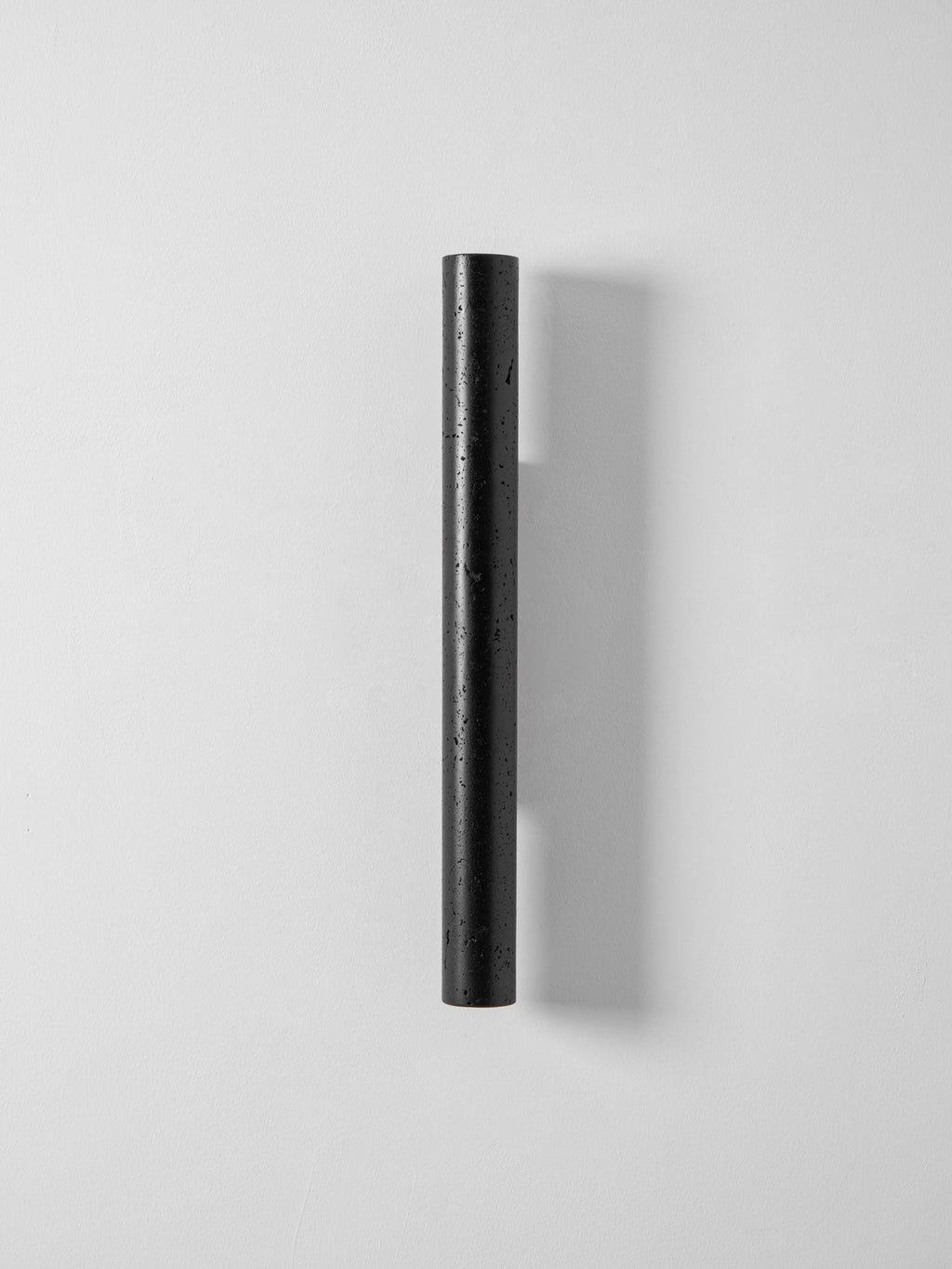 Volcanic Noir Wall Sconce - Cylindrical