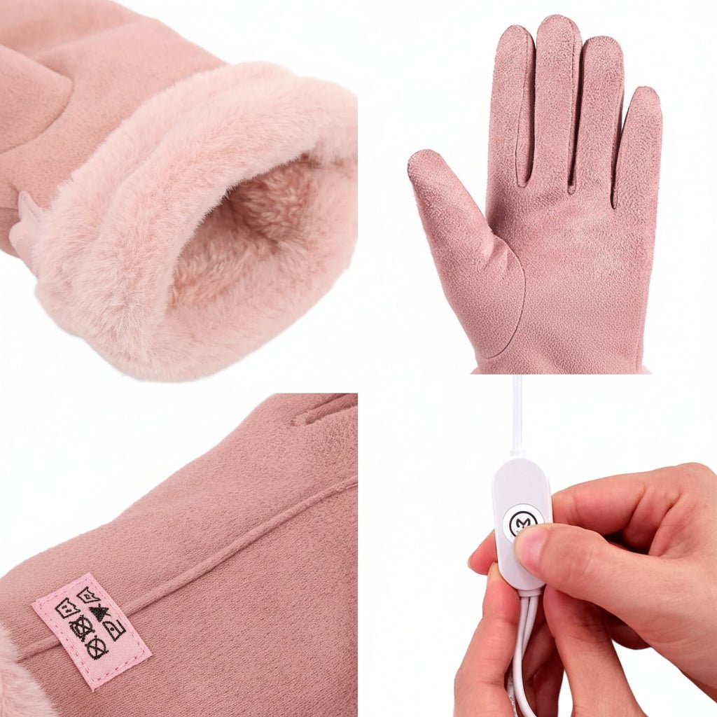 Guanti riscaldati impermeabili regolabili EverGlow da donna