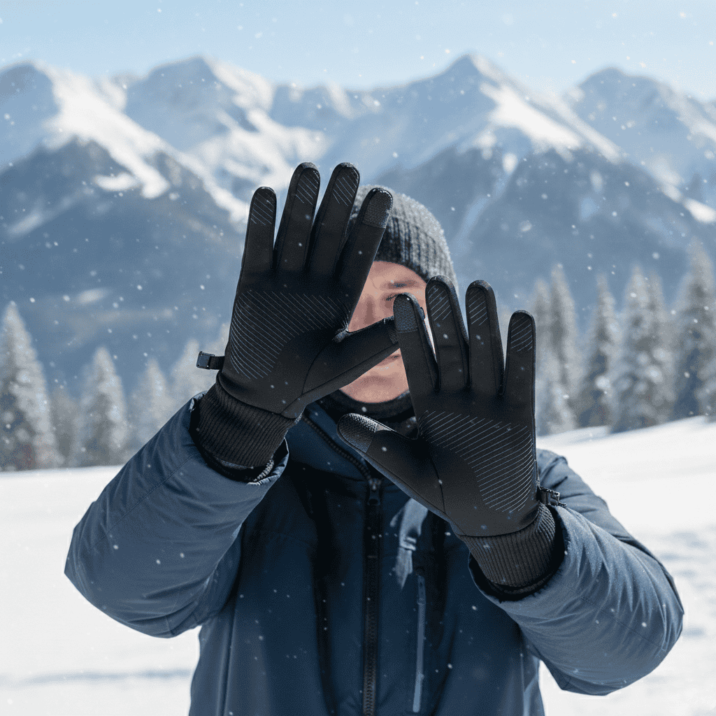 ArcticShield Winter Touchscreen Gloves For Women And Men Waterproof Warmth