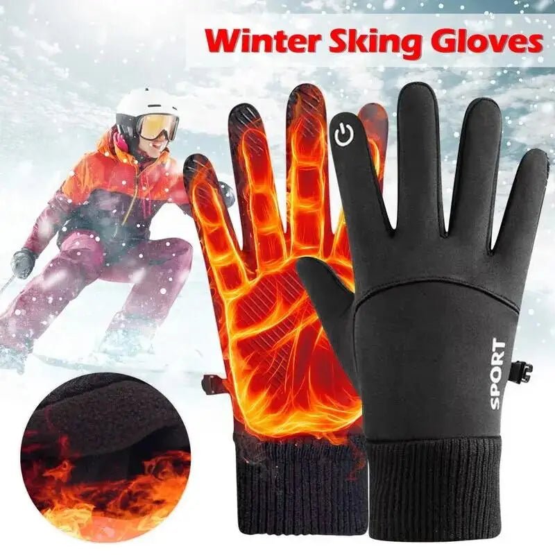ArcticShield Winter Touchscreen Gloves For Women And Men Waterproof Warmth