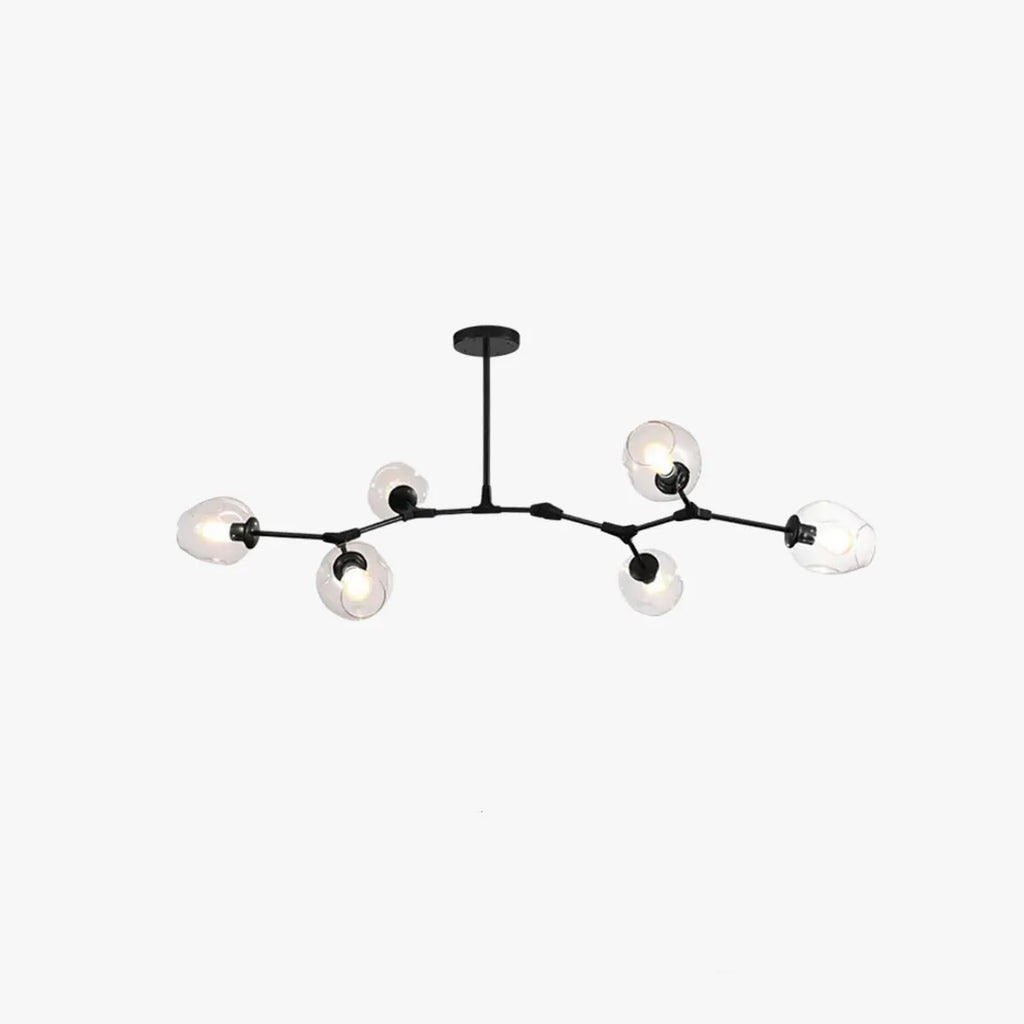 Kirae Nordic Modern Glass Pendant Light Clear Bubble - Lamp Outdoor