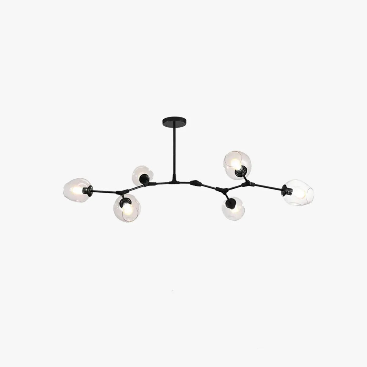 Kirae Nordic Modern Glass Pendant Light Clear Bubble - Lamp Outdoor