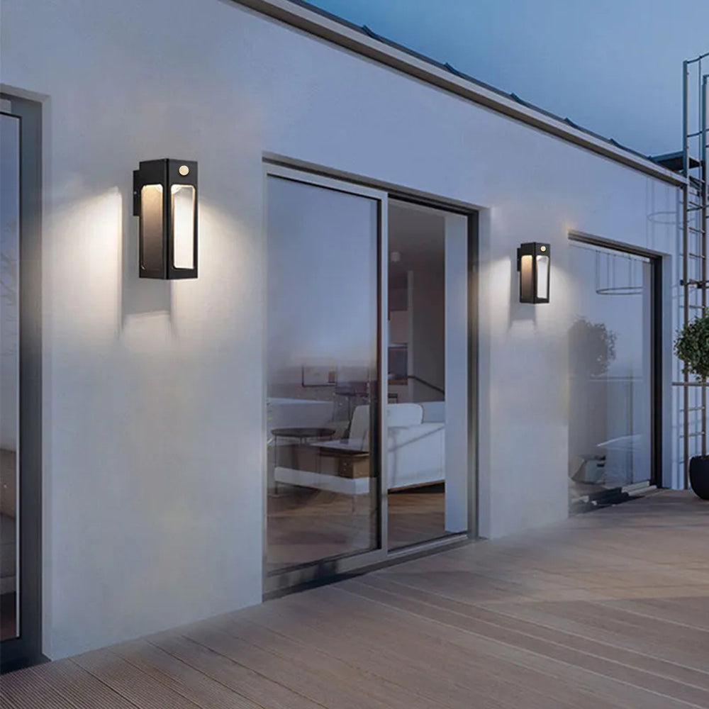 Solith Modern Waterproof Minimalist Geometric Outdoor Wall Light - Neutralighting