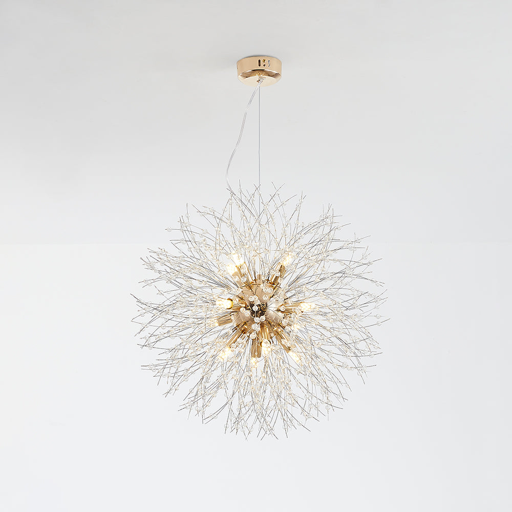 Lili Design LED hanglampen wit goudkleurig metaal woonkamer eetkamer
