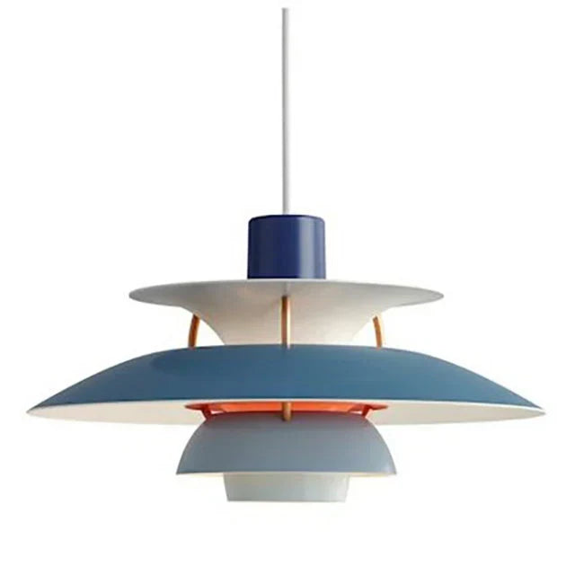 Macaron-pendellampe — metallskjerm i 15 farger, E27, 30–50 cm