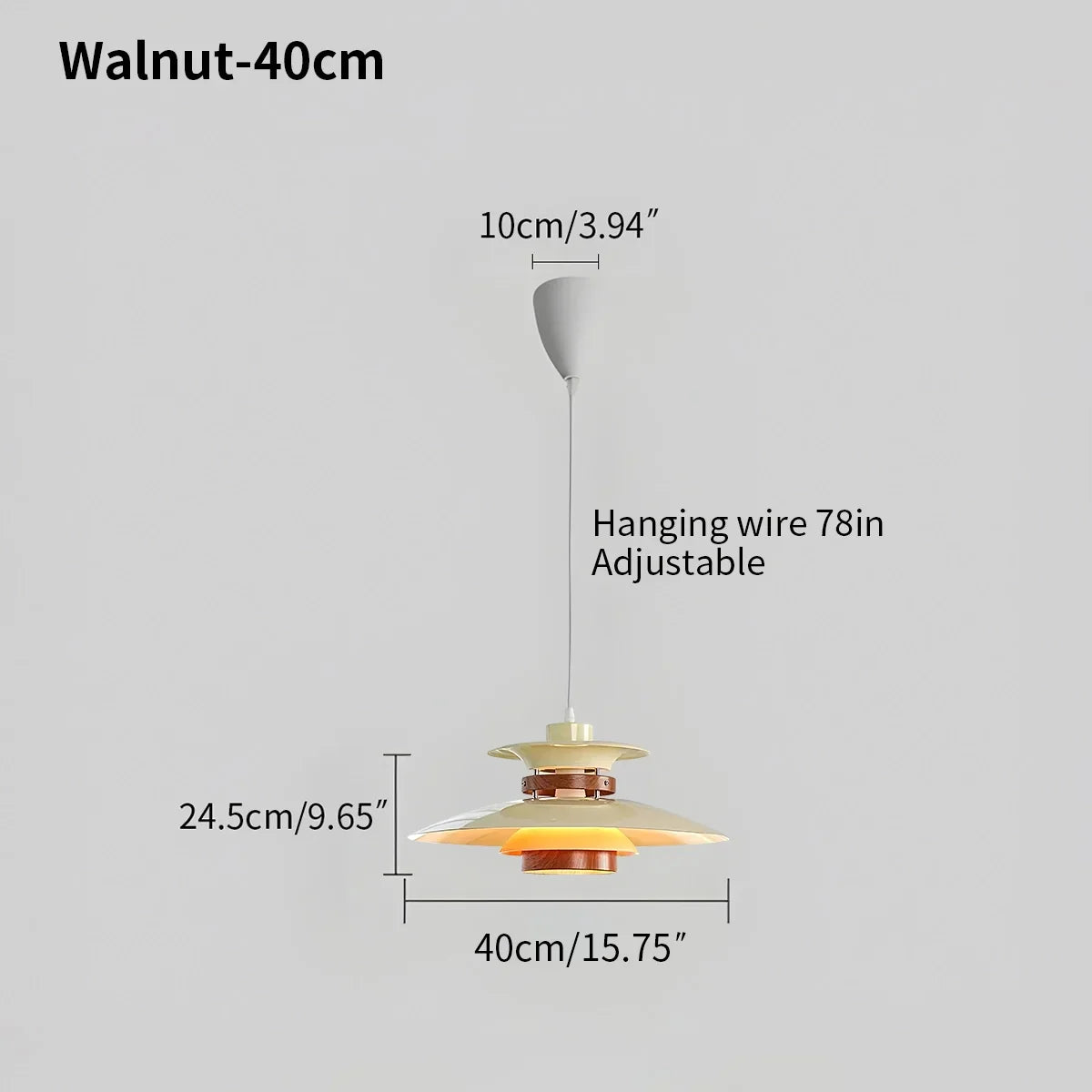 Lampu Gantung UFO Mercero untuk Dapur dan Ruang Makan - Orntli