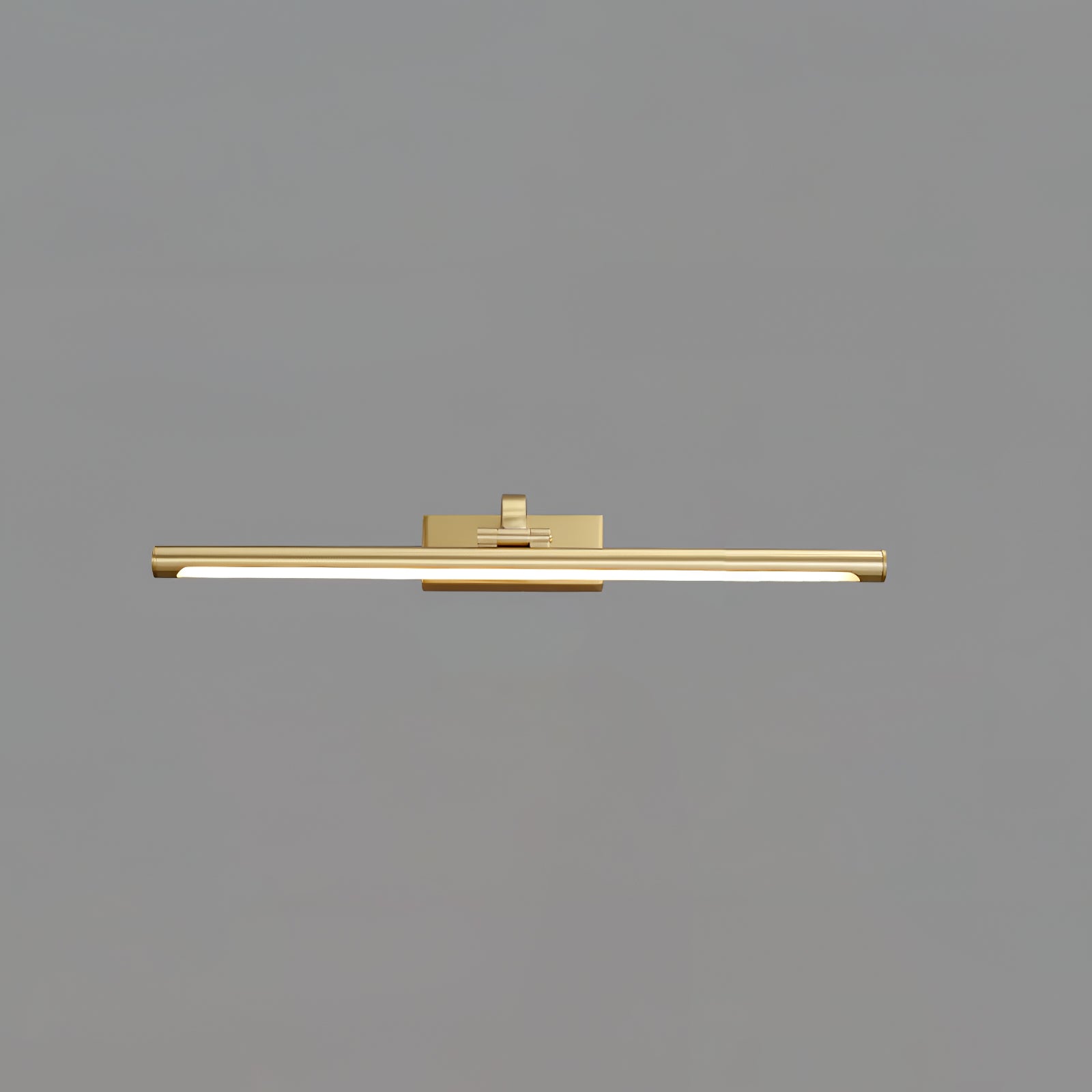 Linear LED Wall Light in Walnut Color